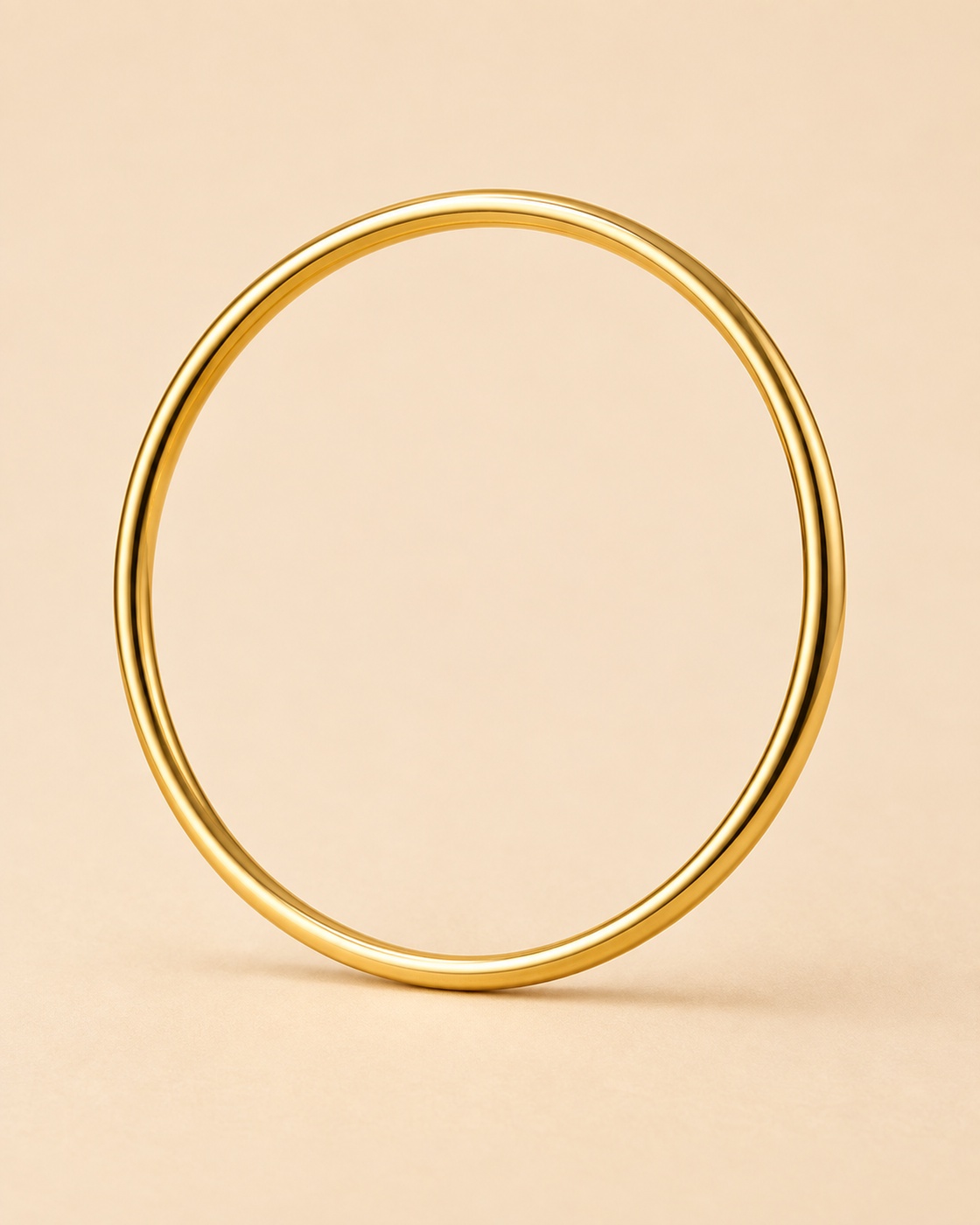 01-main Traditional Handcrafted Plain Bangle - Image 1