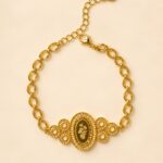 Zaman Oval Medallion Bracelet