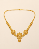 Sultana Fringe Necklace golden jewelry product view
