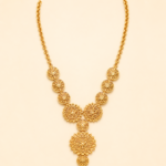 Shams Sunburst Necklace golden jewelry product view