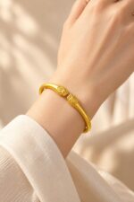 Antique Cat-Paw Bangle - Image 2