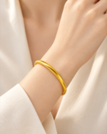 Cat-Eye Closed Bangle - Image 2