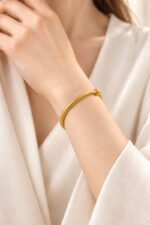 Antique Plain Sliding Bangle - Image 2