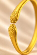 Antique Cat-Paw Bangle - Image 3