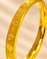 Auspicious Fu Character Bangle - Image 3