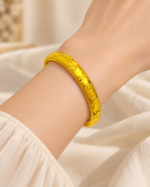 Auspicious Crushed-Ice Tire Bangle - Image 2